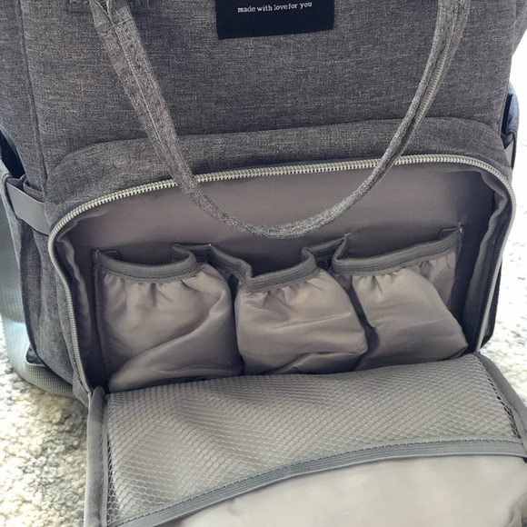 Kiddy Care Diaper bag in grey - Picture 5 of 10
